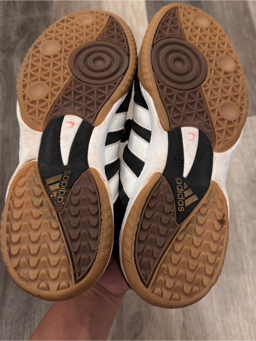 Adidas Samba Millennium Indoor Soccer Shoe Men’s Size 8.5  Black White - Picture 9 of 9